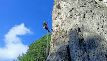 Wspinaczka na Jurajskiego Mnicha